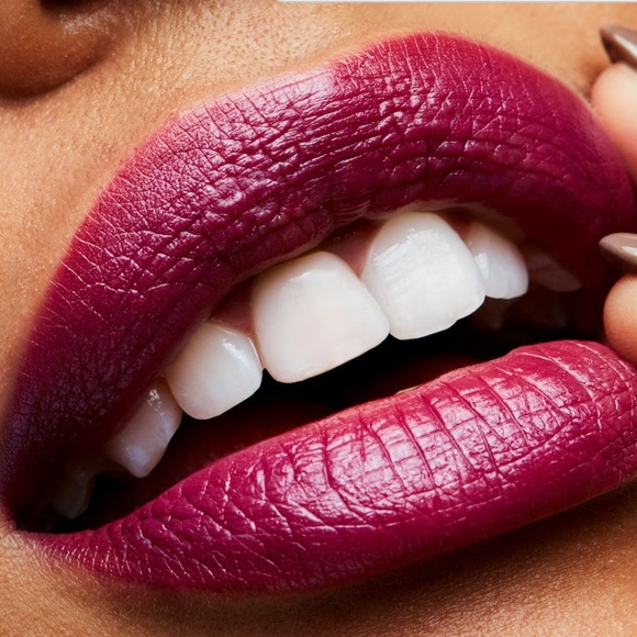 MAC Satin Lipstick - REBEL (819) Midtonal cream plum BRAND NEW IN BOX - Picture 3 of 4